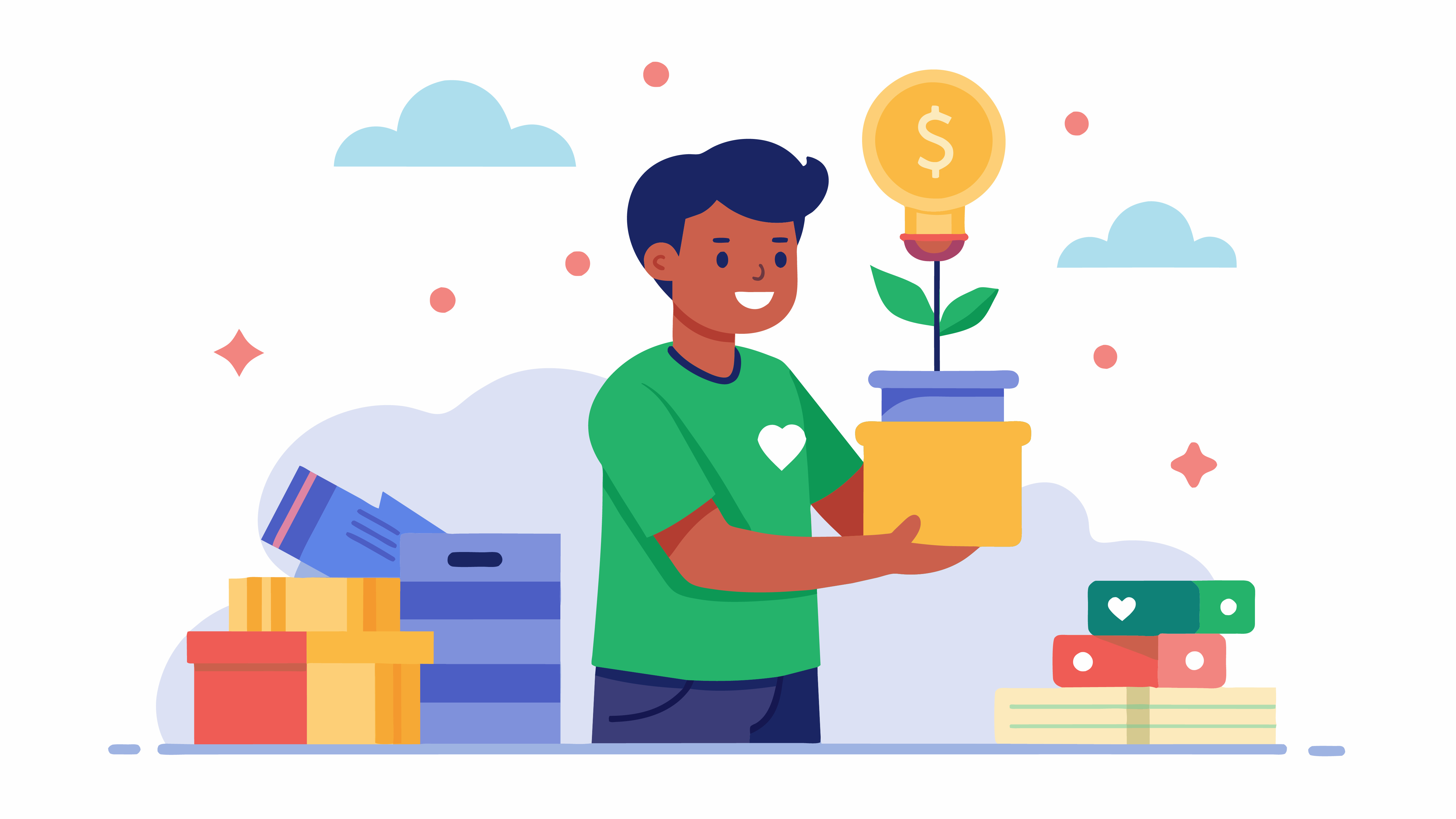 Fundraising Illustration